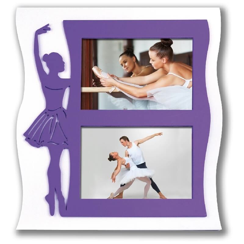 Laser Cut Ballerina Photo Frame Free Vector