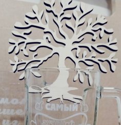 Laser Cut Celtic Tree Of Life Decoration Free Vector