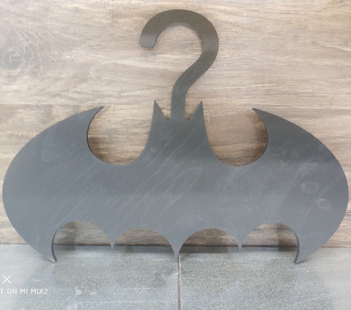 Laser Cut Batman Hanger Free Vector