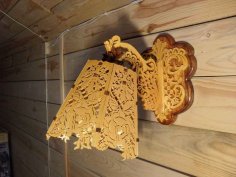 Laser Cut Wooden Decorative Lamp PDF File