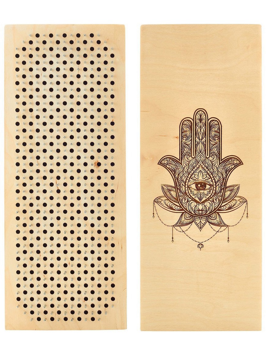 Laser Cut Wooden Sadhu Board 330x150mm Free Vector