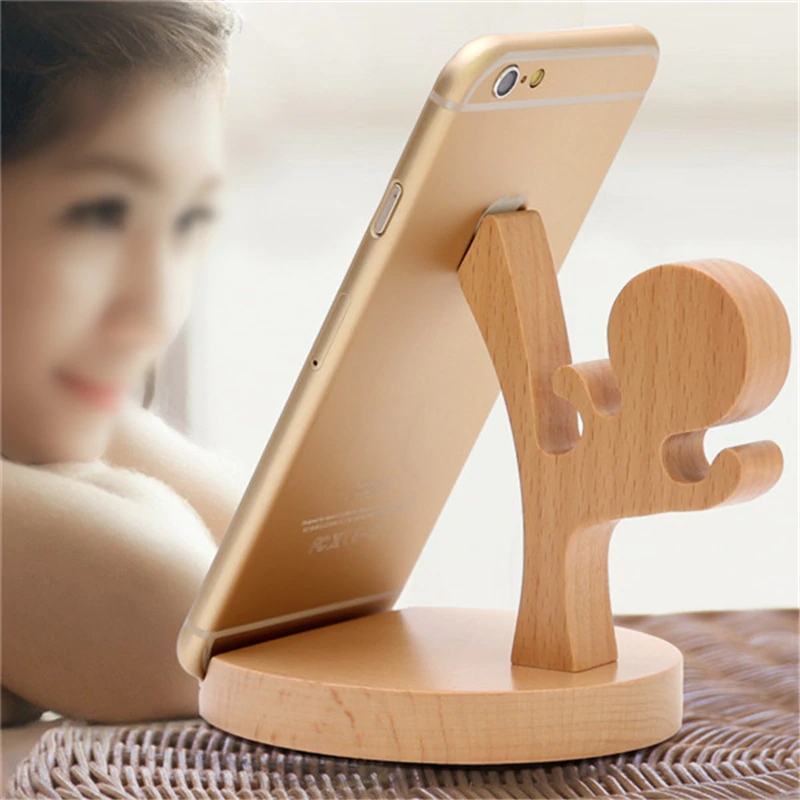 Laser Cut Wooden Ninja Phone Stand Free Vector