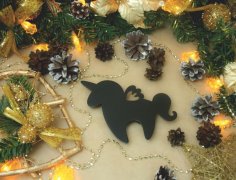 Laser Cut Wooden Unicorn Decorations Adorable Unicorn Decor Free Vector