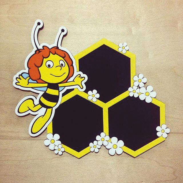 Laser Cut Bee Photo Frame Honeycomb Picture Frames Hexagon Frames Free Vector